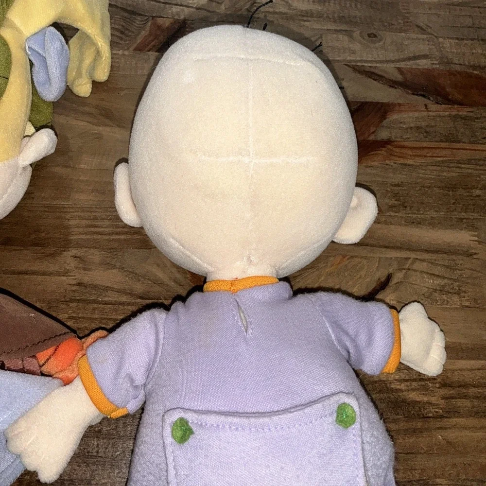 Rugrats Plush Lot Angelica Blockbuster Exclusive & Dil Nickelodeon Stuffed Toys